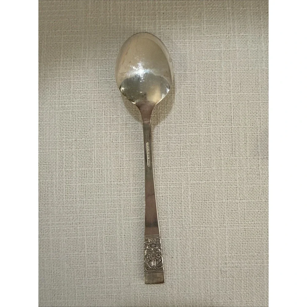 Vintage Oneida Community Silver Coronation 1936 Silverplate 1 Soup Spoon‎ 6.75